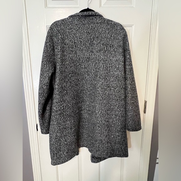 F&F size 18 women’s plus knit coat gray very lightweight purchased in England - Picture 7 of 8